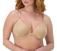 Bali Damen Formender Bügel, Comfort Revolution T-Shirt, Vorderschließender BH BHS, Undurchsichtige, Hautfarben, 90D