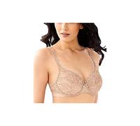 Bali Damen Lace Desire Non-Foam Underwire Bra Df6543 BH, Undurchsichtige, Champagnerschimmer, 80D