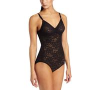 Bali Damen Shapewear Lace 'N Smooth Body Brief - Schwarz - 75D