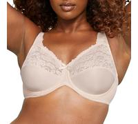 Bali Damen Lilyette Underwire with Lace Trim, Microfiber Full Coverage Bra Minimizer-BH, 254 cm, Paris, hautfarben, 85C