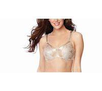 Bali Damen Minimizer, Satin Tracings Underwire, Bustline Slimmer, Full Coverage Bra Büstenhalter, Nude, 80E