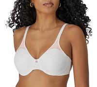 Bali Damen, Passion for Comfort, Bügel, Nahtlose Körbchen Minimizer BH, Rosa Blattdruck, 75D