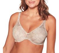 Bali Damen, Passion for Comfort, Bügel, Nahtlose Körbchen Minimizer-BH, Undurchsichtige, Fächerblatt-Print, 75D