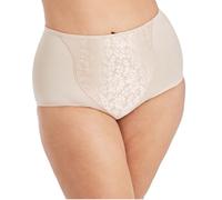 Bali Damen Shapewear Double Support® Koordinate Slip mit Spitze Bauch Panel Light Control 2er Pack - Beige - Groß