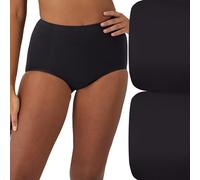 Bali Damen Shapewear Seamless Slip Ultra Control 2er Pack - Schwarz - X-Groß