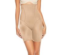 Bali Damen Shapewear Ultra Firm Control Hohe Taille Oberschenkel Schlanker Cool Comfort Fajas DF8097, Nude, Large