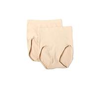 Bali Damen Shaping Ultra Control Shapewear Slip DFX204 2er-Pack, Soft Taupe/Soft Taupe, Medium