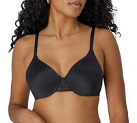 Bali Damen Underwire, One Smooth U Full-Coverage Bra, Smoothing & Concealing BHS, Undurchsichtige, Schwarz, 75C