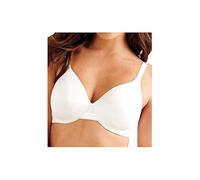 Bali Ein glatter U-Bügel-BH, glättender Shapewear-BH, verdeckter BH mit voller Abdeckung und Glättung von vorne nach hinten, Weiss/opulenter Garten, 80DD