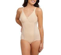 Bali Fajas DF1009 Shapewear für Damen, figurformend, mit integriertem Minimizer-BH, Sanftes Taupe, 90C