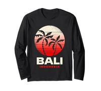 Bali Indonesien Sunset Design Balinesische Strandkleidung Langarmshirt