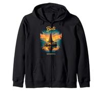 Bali Indonesien Vintage Kapuzenjacke