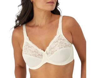 Bali Lilyette Minimizer BH Lacey Bügel BH mit Vollabdeckung & Natürlicher Unterstützung Bügel-BH für Alltag, Perle (Pearl)