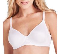 Bali Live It Up Bügel-BH, Nahtloser Shapewear BH mit gepolsterten Trägern, voller Abdeckung T-Shirt-BH für den Alltag, Weiss/opulenter Garten, 85DD