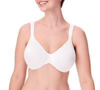 Bali Live It Up Bügel-BH, Nahtloser Shapewear BH mit gepolsterten Trägern, voller Abdeckung T-Shirt-BH für den Alltag, Weiss/opulenter Garten, 90D
