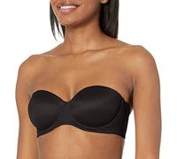 Bali One Smooth U Damen-BH, trägerlos, ultimativer Halt, 7-Wege-Multiway-Bügel-BH, volle Abdeckung, Schwarz, 80DD