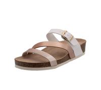 ara Bali Pantolette platin gold weiß für Damen, weiß, Gr. 39 EU