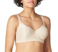 Bali Women's Comfort Revolution Wirefree Bra DF3463, Almond Zag, 40C