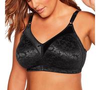 Bali Women's Double Support Spa Closure Wire-Free Bra, Black, 38C