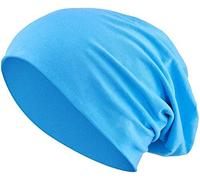 Balinco Jersey-Baumwolle Beanie für Herren & Damen - Unisex Weiche Stretch-Strickmütze, Leichte Ganzjahres Kopfbedeckung, Bequeme Alltags-Outdoor-Mütze, Pflegeleicht, Einheitsgröße (Turquoise)