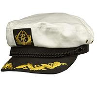 Balke Kapitänsmütze Premium Kapitäns Hut mit Anker und Stickerei 60