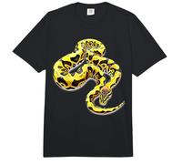 Ball Python Gelb Bauch Leopard Schlange Comfort Colors Adult Heavyweight T-Shirt