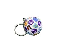 Ball Schlüsselanhänger kompatibel mit Premier League in Etui Farbe Einhorn Fußball Gadget Zubehör Geschenkidee Herren Damen Kinder Kreativer Anhänger 3D, Weiß, One size