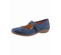 Ballerina ACO, Damen, Gr. 41, blau, Glattleder, Schuhe Ballerina (88651124-41) blau