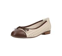Ballerina ARA "Ara Ballerinas Glattleder", Damen, Gr. 39, mocca, Glattleder, Schuhe Ballerina (39151018-39) mocca