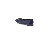Caprice Damen Ballerinas 9-22503-42 Bast Elegant Ocean Comb Blau Größe 40