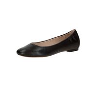 Ballerina CAPRICE "Caprice Ballerinas Leder", Damen, Gr. 39, schwarz, Leder, Schuhe Ballerina (22090427-39) schwarz