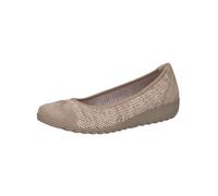CAPRICE Damen Ballerinas flach, Braun (MUD Comb), 39