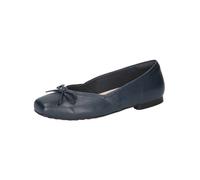 Ballerina CAPRICE "Caprice Ballerinas Nappaleder", Damen, Gr. 37, ocean, Nappaleder, Schuhe Ballerina (55591351-37) ocean