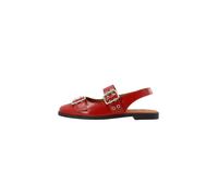 Ballerina CA'SHOTT "Ca'Shott Ballet flats CASDIANA", Damen, Gr. 37, Normalschaft, rot, Obermaterial: 100% Leder, Schuhe Ballerina (16515955-37) rot