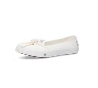 Ballerina DOCKERS BY GERLI, Damen, Gr. 41, weiß, Textil, Schuhe Ballerina, Freizeitschuh mit auffälliger Schleife (83978650-41) weiß