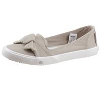 Ballerina DOCKERS BY GERLI, Damen, Gr. 43, grau, Textil, unifarben, Schuhe Ballerina, Freizeitschuh mit auffälliger Schleife (42855557-43) grau