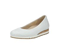 Ballerina GABOR COMFORT "Gabor Comfort Ballerinas Glattleder", Damen, Gr. 40, weiß, Glattleder, Schuhe Ballerina (52920434-40) weiß