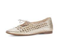 Ballerina GABOR "Eleganter Ballerina", Damen, Gr. 40, gold, Schuhe Ballerina (24959934-40) gold