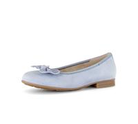 Ballerina GABOR "Eleganter Ballerina", Damen, Gr. 35, blau, Schuhe Ballerina (16048551-35) blau