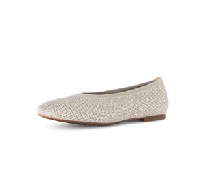 Ballerina GABOR "Eleganter Ballerina", Damen, Gr. 36, beige, Schuhe Ballerina (13450144-36) beige
