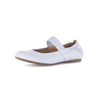 Ballerina GABOR "Eleganter Ballerina", Damen, Gr. 36, weiß (blau), Schuhe Ballerina (43189504-36) blau