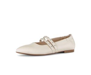 Ballerina GABOR "Eleganter Ballerina", Damen, Gr. 37,5, beige, Schuhe Ballerina (91335633-37,5) beige
