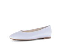 Ballerina GABOR "Eleganter Ballerina", Damen, Gr. 37,5, weiß (blau), Schuhe Ballerina (97600208-37,5) blau
