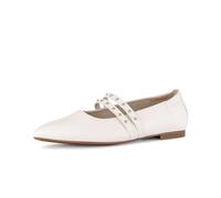 Ballerina GABOR "Eleganter Ballerina", Damen, Gr. 37, creme, Schuhe Ballerina (69203363-37) creme