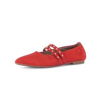 Ballerina GABOR "Eleganter Ballerina", Damen, Gr. 38,5, rot, Schuhe Ballerina (76361200-38,5) rot