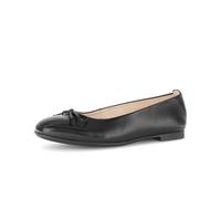 Gabor 82.611.57 schwarz - Ballerina - Halbschuhe - Slipper für Damen - Größe 38.5