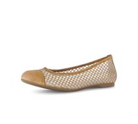Ballerina GABOR "Eleganter Ballerina", Damen, Gr. 38, braun, Schuhe Ballerina (41463032-38) braun