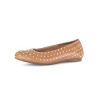 Ballerina GABOR "Eleganter Ballerina", Damen, Gr. 38, braun, Schuhe Ballerina (74190139-38) braun