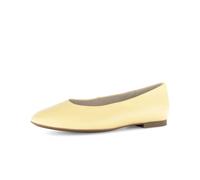 Ballerina GABOR "Eleganter Ballerina", Damen, Gr. 38, gelb, Schuhe Ballerina (32092864-38) gelb