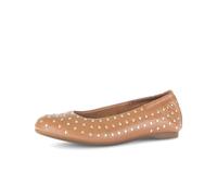 Ballerina GABOR "Eleganter Ballerina", Damen, Gr. 39, braun, Schuhe Ballerina (74190139-39) braun